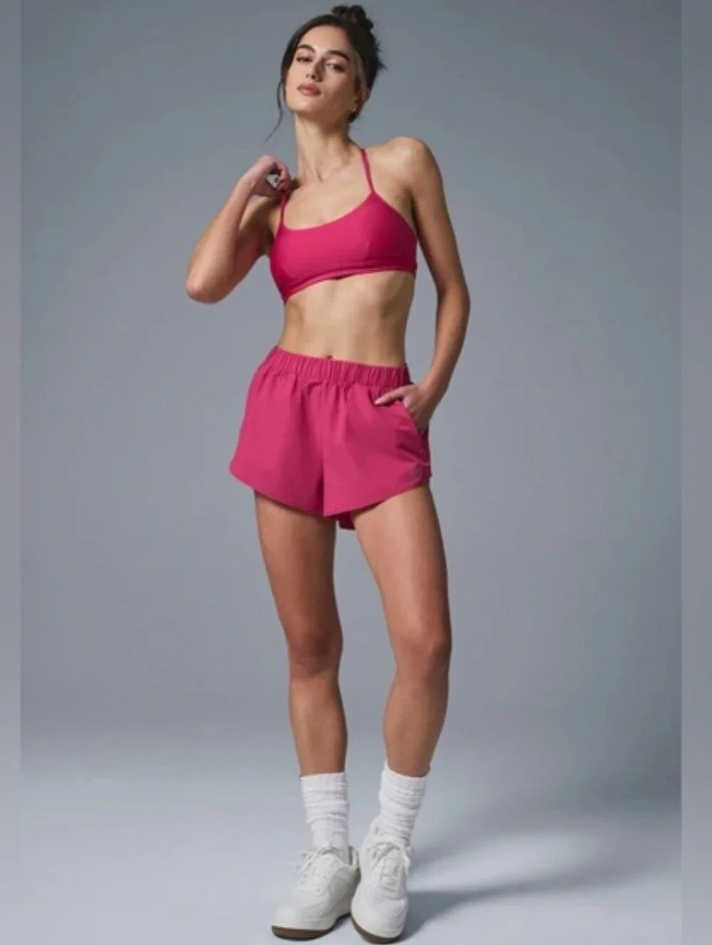 Alo Playmaker Dolphin Short Pink Summer Crush